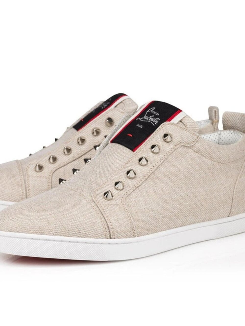 $990 Christian Louboutin F.A.V Sneakers Size 43